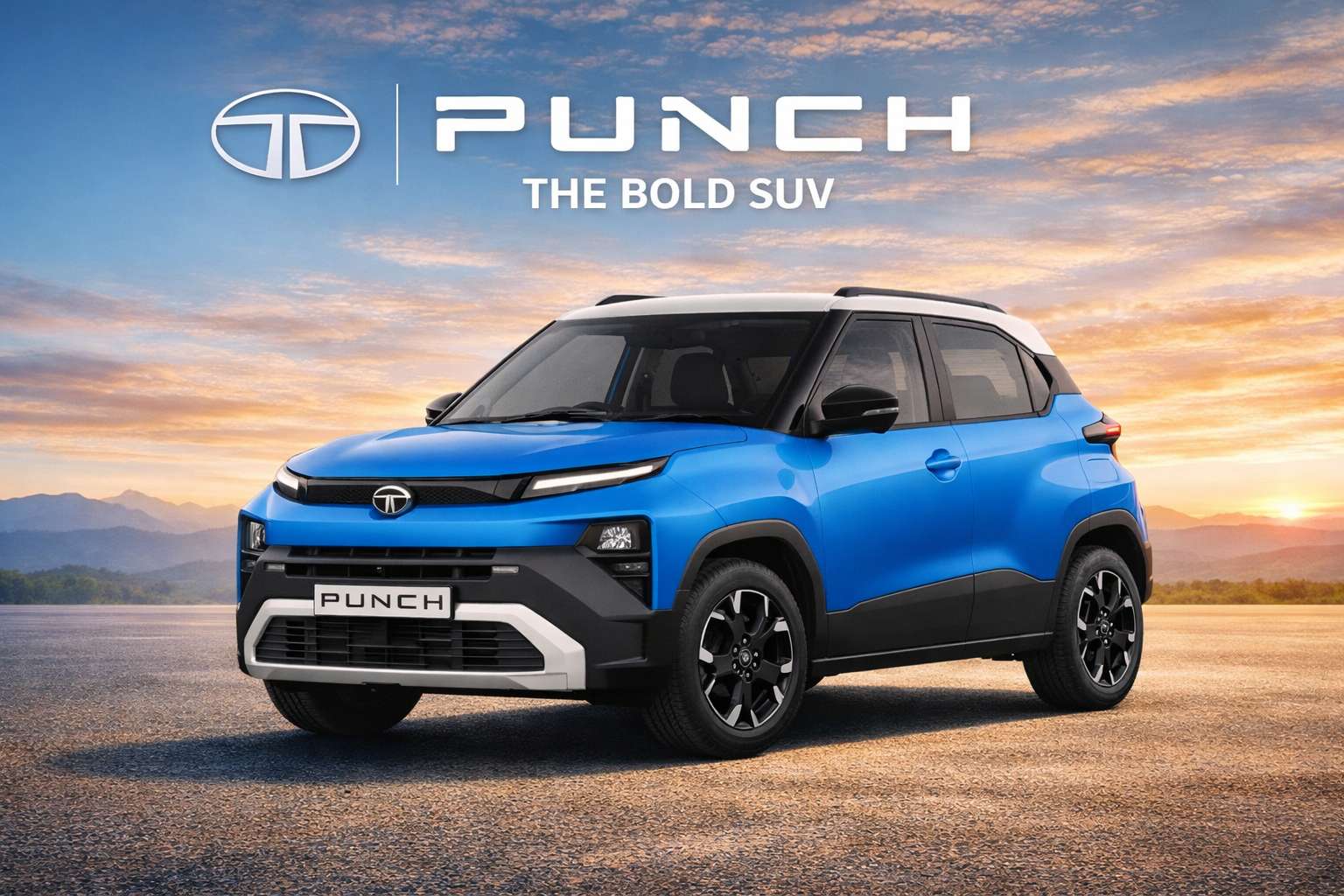 Tata Punch SUV front view